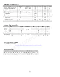 NHD-0216K1Z-NSR-FBW-L Datasheet Page 5