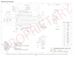 NHD-0216K1Z-NSW-BBW-L Datasheet Page 3