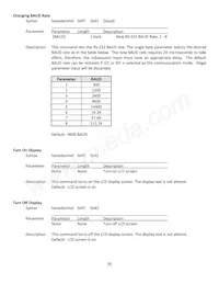 NHD-0216K3Z-NS(RGB)-FBW-V3數據表 頁面 8