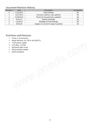 NHD-0216K3Z-NSW-BBW-V3 Datasheet Page 2