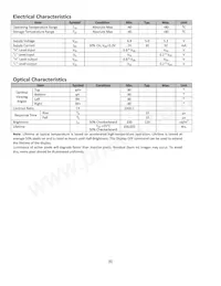 NHD-0216KZW-AY5 Datasheet Page 6