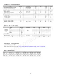 NHD-0216SZ-FSW-FBW數據表 頁面 5