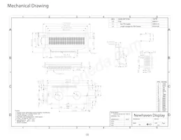 NHD-0216T2Z-FSY-YBW-P Datasheet Page 3