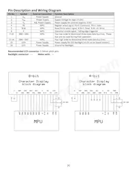 NHD-0216XZ-FSW-GBW Datasheet Page 4