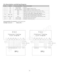 NHD-0220AZ-FL-YBW數據表 頁面 4