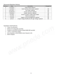 NHD-0220DZW-AB5 Datasheet Page 2