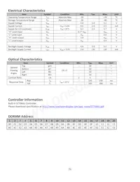 NHD-0220GZ-FL-YBW Datenblatt Seite 5