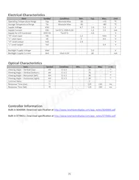 NHD-0220JZ-FSW-GBW Datasheet Page 5