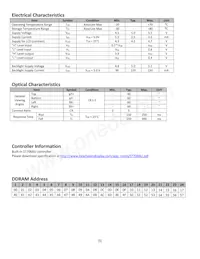 NHD-0224BZ-FL-GBW Datasheet Page 5