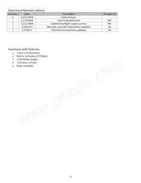 NHD-0224BZ-FSW-GBW Datasheet Page 2