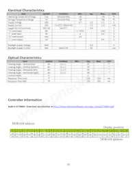 NHD-0224BZ-FSW-GBW Datasheet Page 5