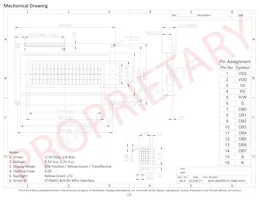 NHD-0420DZ-FL-YBW-33V3 Datasheet Page 3