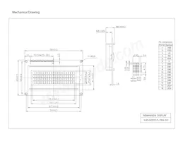 NHD-0420DZ-FL-YBW-3V3 Datasheet Page 3