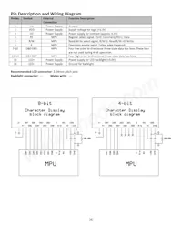 NHD-0420DZ-FL-YBW-3V3 Datasheet Pagina 4