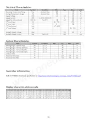 NHD-0420DZ-FL-YBW-3V3 Datenblatt Seite 5