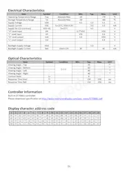 NHD-0420DZ-FSB-GBW Datasheet Page 5