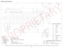 NHD-0420E2Z-FL-GBW Datasheet Page 3