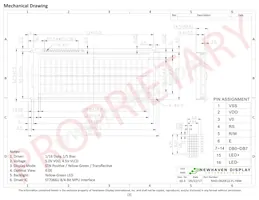 NHD-0420E2Z-FL-YBW Datasheet Page 3