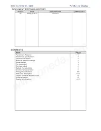 NHD-0420H1Z-FL-GBW Datasheet Page 2