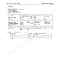 NHD-0420H1Z-FL-GBW Datenblatt Seite 3