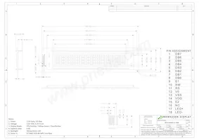NHD-0440AZ-FL-YBW Datasheet Page 3