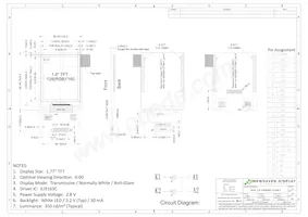 NHD-1.8-128160EF-CTXI#-F Datasheet Page 3