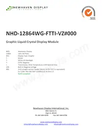 NHD-12864WG-FTTI-VZ#000 Datasheet Cover