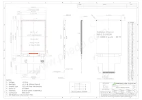 NHD-2.4-240320CF-CSXV#-F Datenblatt Seite 3