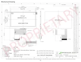 NHD-4.3-480272EF-ASXN# Datasheet Page 3