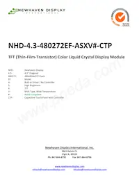 NHD-4.3-480272EF-ASXV#-CTP Datasheet Cover