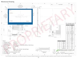 NHD-4.3-480272EF-ASXV#-CTP Datasheet Pagina 3