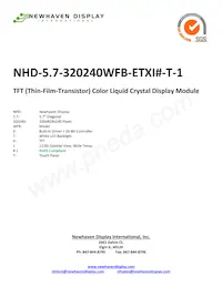 NHD-5.7-320240WFB-ETXI#-T-1 Cover