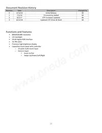 NHD-7.0-800480EF-ASXV#-CTP Datasheet Page 2