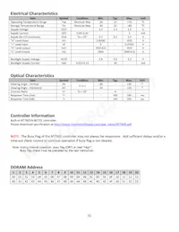 NHD-C0220AA-FSW-FTW Datasheet Page 5