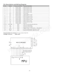 NHD-C12864B2Z-RN-FBW Datasheet Page 4