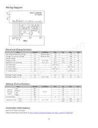 NHD-C12864WC-FSW-FBW-3V3 Datasheet Page 5