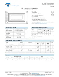 O050H016AWPP5N0000 Datasheet Cover