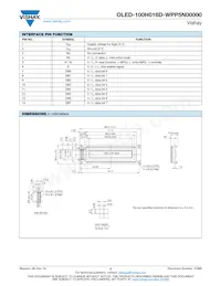 O100H016DWPP5N0000 Datasheet Pagina 2