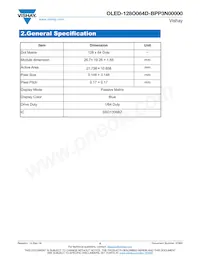 O128O064DBPP3N0000 Datasheet Pagina 5