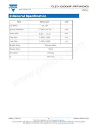 O128O064FWPP3N0000 Datasheet Pagina 5