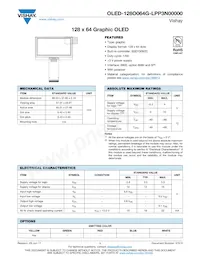 O128O064GLPP3N0000 Datasheet Cover