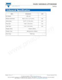 O128O064GLPP3N0000 Datasheet Pagina 5