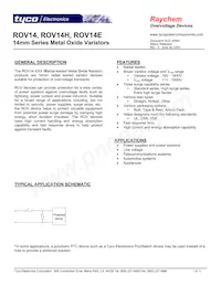 ROV14H911K-S-2 Datasheet Copertura