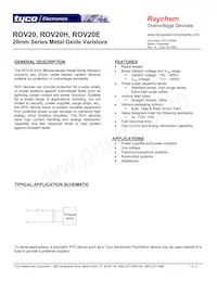 ROV20H681K-S-2 Datenblatt Cover