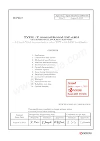 T-55923GD050J-LW-ABN Datasheet Copertura