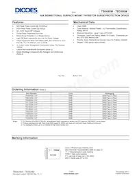TB0640M-13-F Datasheet Cover