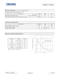 TB0720H-13 Datasheet Page 2