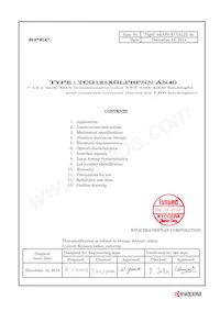 TCG121XGLPBPNN-AN40 Datasheet Cover