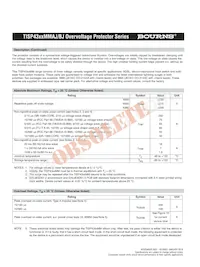 TISP4360MMBJR-S Datasheet Pagina 2