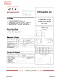 TSMBJ0305C-064 Datenblatt Cover
